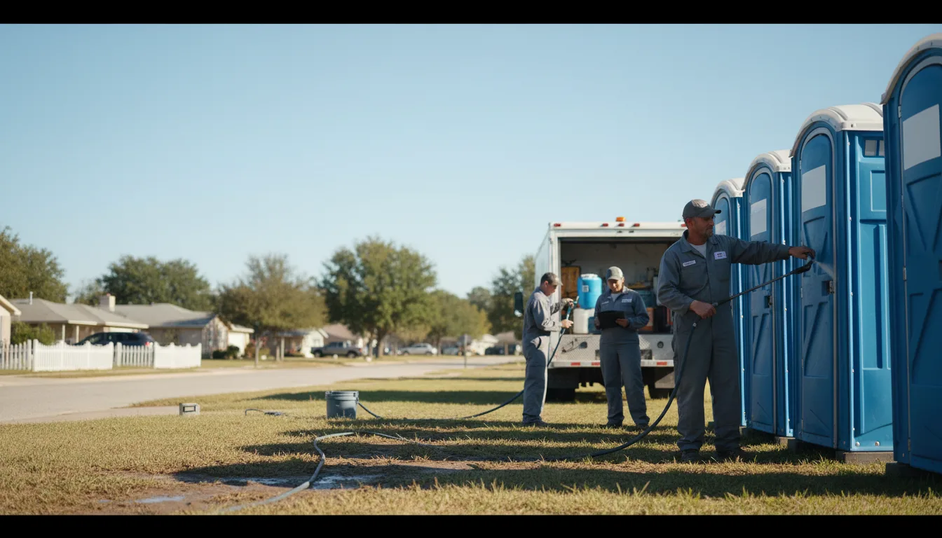 Long-Term Portable Toilet Rental in Pawnee City, NE near me